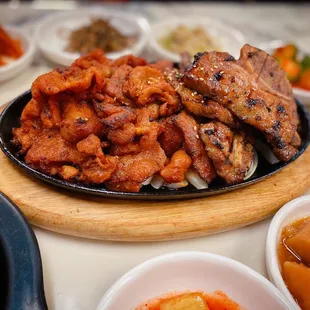 IG: @ 253Eater Combo Platter: spicy bbq pork + bbq short ribs