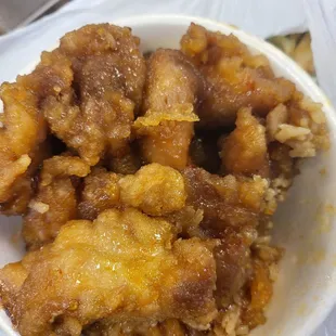 Pass on the orange chicken broth
