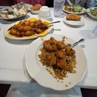 The whole meal