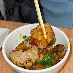 Hanoi Style Vermicelli BBQ Pork - Bun Cha Ha Noi it's not grilled today! It was cooked in the oven!