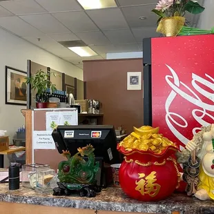 the front desk