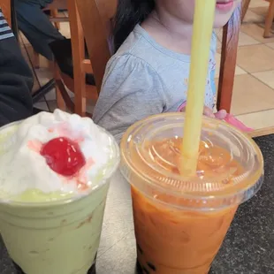 Avocado &amp; thai tea