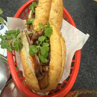 Pork sandwich yummy