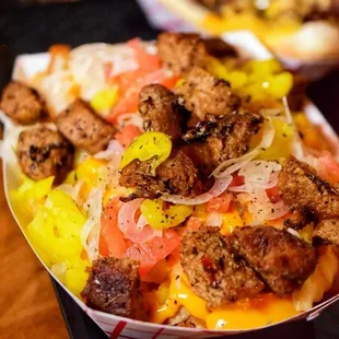 Veggie Fries + Veggie Dog