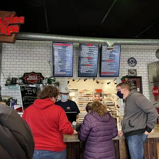 Front counter where you place your order