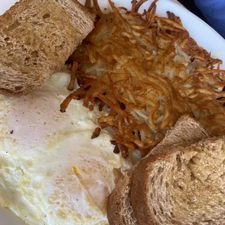 4. Two Eggs, Hashbrowns