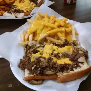 Mushroom Cheese Steak