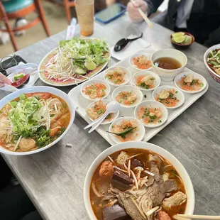 Bun rieu, Bun bo hue, Banh beo