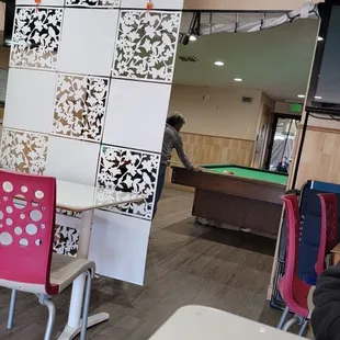 Coffee and pool anyone?