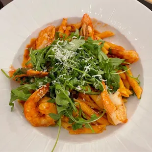 Shrimp Arabiatta Pasta