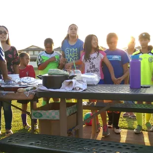 End of season pot luck 10/29/15