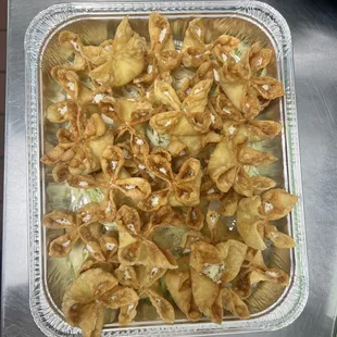 Cream Cheese Rangoon catering Tray