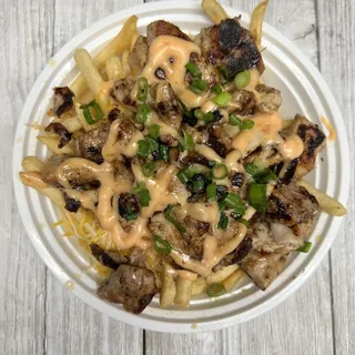 BBQ chicken Cheesy Fries
