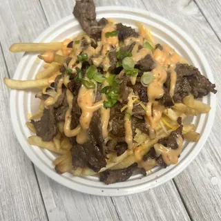 BBQ Beef Cheesy Fries