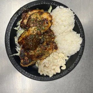 Fire island BBQ Chicken Plate