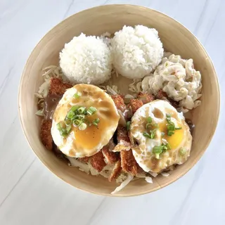 HoAloha Chicken Katsu Moco Plate