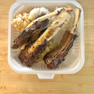 HoAloha BBQ Beef Back Ribs Plate