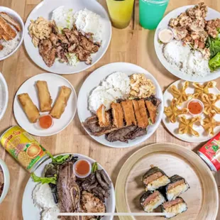 HoAloha Hawaiian BBQ food