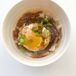 Loco moco bowl