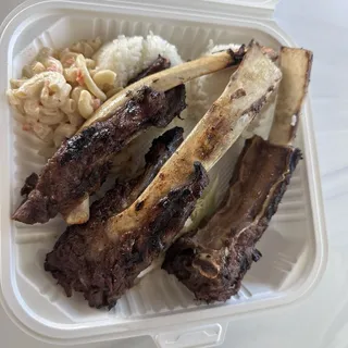 BBQ Beef Back Ribs Plate