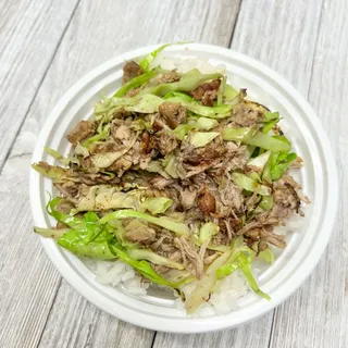 Kalua Pork with Cabbage bowl