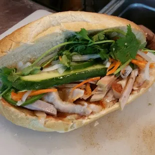Hoang Long has the best sandwich