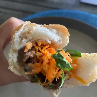 Bbq pork banh mi to go