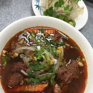 Duck Egg Noodle Soup