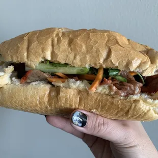 Barbecue Pork Banh Mi (11)