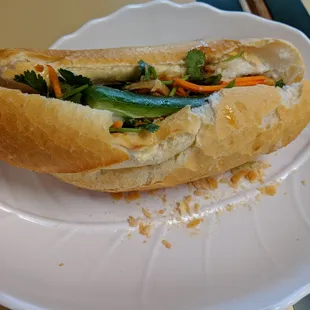 Lemongrass Tofu Sandwich