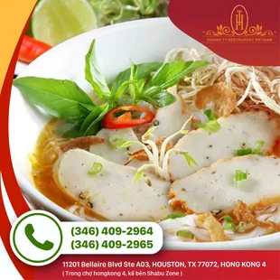 BÁNH CANH CHẢ CÁ TRẢNG BÀNG - ĐÃ ĂN LÀ PHẢI NHỚ!  Tại Hoàng Ty, bạn sẽ ngất ngây với tô bánh canh xịn xò, siêu ngon đầy cha ca