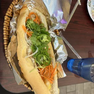 Omelette Banh Mi