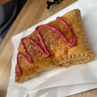 Vegan Raspberry Poptart