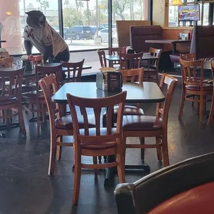 indoor seating