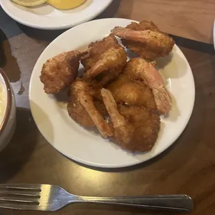 Breaded shrimp