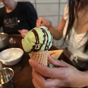 Matcha ice cream