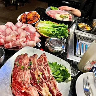 Hoban Galbi, Chadol Baegi, Samgyeopsal! ‍