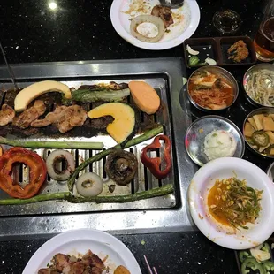 grilled seafood, grilled fish, fish, food, seafood