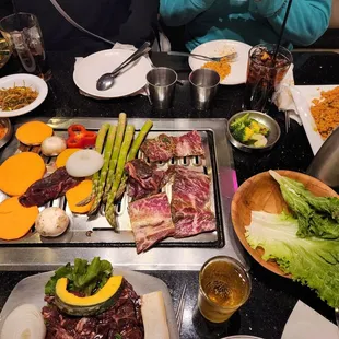 Bulgogi,  Yachae Gui , Wang Galbi