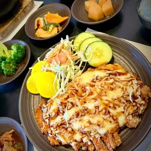 Cheese pork katsu
