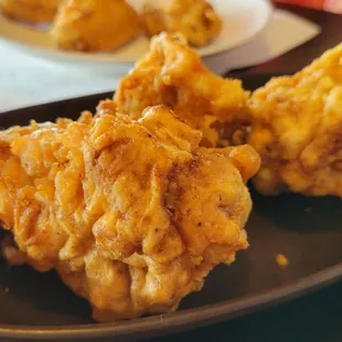 Fried chicken! Tastey.