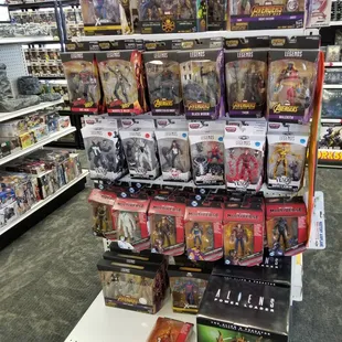 Marvel and DC Legends Build a Figure Sets