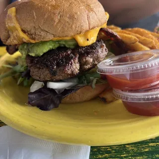 Aragorn's Avocado Burger