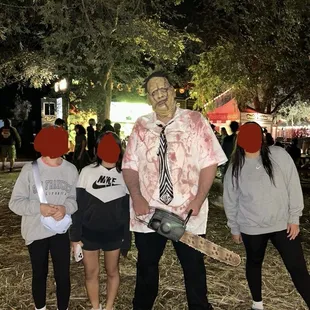 a picture we took with an actor