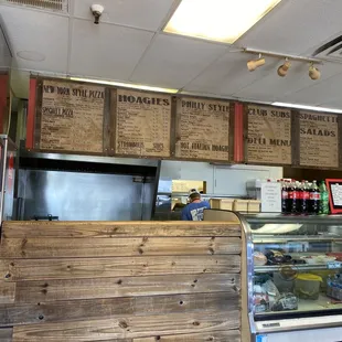 the interior of a restaurant