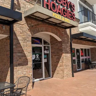 Front of Hobby's Hoagies, OKC