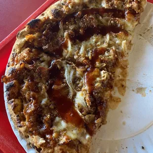 Bbq chicken pizza 8'