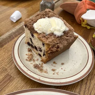 Our World-Famous Blueberry Coffeecake