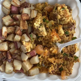 Chorizo Scramble