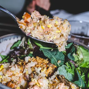 Salted Salmon Fried Rice